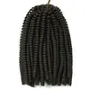 Temu/shein/Amazon Trança Africana Spring Braid Spring Twist Hair 8 polegadas a 12 polegadas Trança