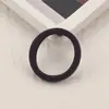 Diadema de nailon 3G para el pelo, banda de goma elástica alta sin costuras, cuerda para el pelo de alta calidad, accesorios básicos para el pelo, cubierta de cuero, venta al por mayor de fábrica