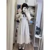 Em Estoque Vestido Japonês Doce de Renda Primeiro Amor com Capa de Renda Elegante Saia Patchwork com Laço e Temperamento