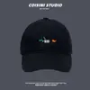 Boné de Baseball Bordado de Cavalinho Fofo Novo 2026 para Mulheres, Casual Diário Primavera e Verão, Tendência para Casais Estudantes