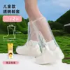 Novedoso Estilo Cubrezapatos Desechables para Niños con Estampado, Cubrezapatos Impermeables para la Lluvia, Empacados Individualmente y Portátiles para Pies de Niños
