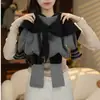 Suéter infantil com gola marinho, novo estilo outono/inverno, moda infantil coreana, blusa de tricô pullover versátil e quente para bebês