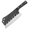Fábrica Yangjiang directo forja casera cuchillo de carnicero cuchillo para rebanar cuchillo para huesos modelo de 20 yuanes funcionando puesto de Jianghu cuchillo de cocina