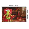 Fondo temático navideño de Temu transfronterizo, impreso en alta definición con decoraciones de escena de árbol de Navidad y regalos, perfecto para fondos de fiesta
