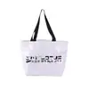 Bolsa de Tote de Compras Tejida de PP Laminado Color Plástico Impresión a Color Portátil Creativa Promocional Publicitaria Regalo Bolsa Tejida Impresa con Logo