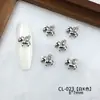 Accesorios para Uñas con Zirconia del Año del Caballo 2026 Nuevos Lindos Ponis del Zodiaco Rojo Aleación Pedrería Decoraciones de Uñas Portátiles para DIY