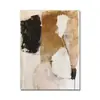 Galería de Arte Qiaojia Pintura al Óleo Pintada a Mano para Decoración de Pared de Fondo de Sofá de Sala de Estar, Pintura Texturizada, Pintura Decorativa Colgante para Mesita de Noche