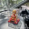 Mini 2 pulgadas Versión Q Sun Wukong Mono que Asiente Automáticamente Alimentado por Energía Solar Rey Mono Adorno de Escritorio que Trae Fortuna Decoración del Hogar