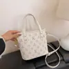 2025 Nova Bolsa Feminina Transfronteiriça Bolsa Saco de Alta Qualidade Moda Feminina Versátil Cesta de Vegetais Bolsa de Ombro Transversal para Presbiópicos
