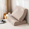 Almohada de Látex Funda Especial Algodón Puro 60X40 Algodón Lavado Funda de Almohada de Algodón Puro Almohada de Espuma Viscoelástica de Goma Niños 50X30