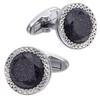 Cufflinks de luxo de alta qualidade Tianhe Stone Franceses para homens, camisa francesa, cufflinks avançados, terno transfronteiriço, cufflinks de gema