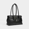 Elegante Bolso Boston para Mujer 2026 Nuevo Versátil Cierre de Candado Bolso Baguette para Hombro Moda Simple Bolso de Hombro