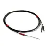 Cable sensor de fibra óptica de fibra de aguja ultrafina de 0,8 MM M3 M4 reflexión difusa haz pasante sonda de fibra óptica amplificador de fibra óptica