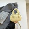 Bolso Pequeño Texturizado 2025 Diseño Nicho Primavera Nueva Moda Simple Bolso Cuadrado Pequeño Bolso de Hombro Cruzado para Mujer