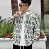 Camisa de Manga Larga Estampada Otoño Invierno 2026 para Hombre, Camisa No Planchar Resistente a las Arrugas, Estilo Coreano, Chaqueta Camisa Holgada Moderna Americana