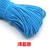 Banda Elástica Redonda Colorida 2.5mm Banda de Goma Cuerda Elástica de Alta Elasticidad Cuerda de Salto Banda de Goma Delgada Cuerda Banda de Goma para Niños