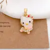 Pingente Transfronteiriço Mais Vendido Desenho Animado Colar de Gatinho Fofo Acessórios Moda Feminina Corrente Clavicular Acessórios de Alta Qualidade