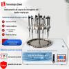 Qi Wei redondo banho-maria nitrogênio instrumento de sopro de laboratório concentrador de amostras de ar dispositivo de sopro quadrado instrumento de sopro poroso