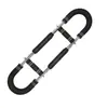 Entrenador de Fuerza de Brazos en Forma de U Transfronterizo, Banda de Resistencia Ajustable para Ejercicio en Casa con Tres Agujeros para Uso Doméstico
