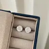 Pendientes de Zirconia Rosa Milenio Super Brillantes para Mujer, Lujo Ligero, Gama Alta, Dulces, Modernos, Tendencia, Pendientes Versátiles