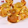 Adornos de lingote de oro de cristal de cornucopia, accesorios para el hogar, decoración de escritorio para sala de estar, adornos de estilo chino Feng Shui