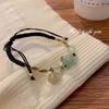 2022 Nova Pulseira da Marca Fortune Feminina Nova Estilo Chinês Coelho Joia de Alto Valor Estudante Pedra Olho de Gato Pulseira Namorada