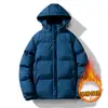 Chaqueta de Algodón Hoja de Arce para Hombre, Abrigo Engrosado, Abrigo de Algodón Camuflado, Abrigo de Algodón Hoja de Arce, Abrigo de Algodón con Capucha para Estudiante, Chaqueta para Adolescente