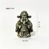 Sen She ofrece figuras en miniatura del carácter "Fu" en color cobre y del dios de la fortuna con cara sonriente, perfectas como mini decoraciones de escritorio para la oficina o como regalos auspiciosos para inauguraciones.