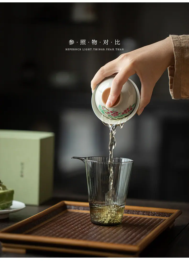 杏黄—手绘山童荔果—君安盖碗_08.