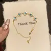 Pulsera Flor de Circonita Chapada en Oro Real Nicho Dulce Versátil Pulsera Temperamento Lujo Ligero Joyería de Gama Alta para Mujeres Al Por Mayor
