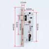 Cilindro de cerradura tipo 58 cerradura de puerta interior cuerpo de cerradura de puerta vieja todo cobre magnético silencioso rodamiento puerta de madera cerradura 58 mayoreo