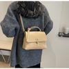 Bolso de Mano de Textura de Alta Gama para Mujer 2025 Nuevo Bolso de Hombro Popular con Textura Bolso Cruzado Retro de Gamuza Bolso para Viajes