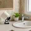Venta Caliente Transfronteriza Lindo Moderno Forma de Hormiga Simple y Práctico Portarrollos de Papel Higiénico Baño Decoración de Papel Higiénico Estante para Papel Higiénico