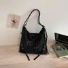 Bolsa Transversal de Ombro Único Nova Moda Verão 2026 com Textura Simples e Estilosa, Bolsa Feminina com Design de Nicho Bolsa Tote