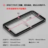 Janela de observação do medidor de eletricidade 130X230 Moldura plástica transparente para instrumento 150X300 Janela de display com vidro