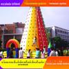 Parede de escalada inflável grande castelo infantil atividades divertidas ao ar livre trampolim Praça do Castelo inflável modelo fabricante de parede