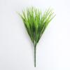 Flor falsa planta verde planta pequeña en maceta partición decorativa arreglo floral plástico pasto falso hoja de eucalipto helecho espárrago