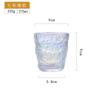 Taza de agua de vidrio con diseño de glaciar creativo, taza de cerveza colorida para el hogar, taza de té, taza de desayuno, taza de jugo, venta al por mayor de fábrica