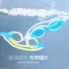 Gafas de buceo HD impermeables antivaho para niños, gafas con revestimiento electrochapado de silicona, gafas planas