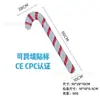 Cuernos de Reno Inflables de PVC Sombrero Navideño Creativo Bastón de Caramelo Navideño Accesorios para Fiesta Navideña Decoraciones de Montaje