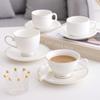 Taza de Café de Cerámica de Lujo Estilo Británico para Entrada, Taza para Té de la Tarde para el Hogar, Juego de Taza y Platillo de Café de Lujo Pequeño Estilo Europeo Phnom Penh