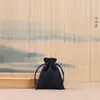 Sachete Pingente de Lona Personalizado Novo, Bolsa com Cordão de Tecido Algodão e Linho Estilo Antigo, Bolsa para Armazenamento de Joias, Venda por Atacado em Estoque