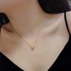 Pendientes de Acero de Titanio con Forma de Corazón Dulce y Tridimensional, Combinan con Todo, Diseño de Nicho Femenino, Pendientes Pequeños de Corazón de Melocotón, Perforación de Oreja, Tendencia