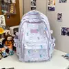 Mochila Estilo Harajuku Japonés para Estudiantes de Secundaria Femeninas, Mochila de Viaje de Gran Capacidad para Estudiantes Universitarias Femeninas, Mochila Sencilla de Moda para el Campus
