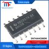 Original genuíno SN74AHC08DR SOIC-14 quad 2 entrada positiva e porta patch logic chip IC