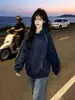 Sudadera con capucha de manga larga para mujer, diseño callejero moderno y único estilo americano, nuevo top casual versátil para otoño e invierno 2026
