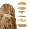 Acessórios de Cabelo Exquisitos Estilo Coreano Novos no Atacado, Presilhas de Mola em Liga, Presilhas Longas para Rabos de Cavalo, Peça Única com Dropshipping