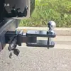Enganche de remolque tipo pico de pato gancho para remolque de maquinaria agrícola modificación de brazo de remolque barra de remolque rescate todoterreno barra de remolque multifuncional cabeza de bola