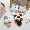 Muñeco de Peluche Gatito Lindo de Dibujos Animados que Chilla Colgante Broche de Gato DIY Accesorios para el Cabello Accesorios para Ropa