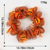 Hong Kong Amor Transfronterizo Halloween Gato Lunar Guirnalda Colgante de Puerta Rama Seca Gatito Círculo de Ratán Decoración de Atmósfera Personalización